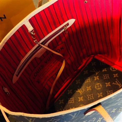 louis vuitton red interior